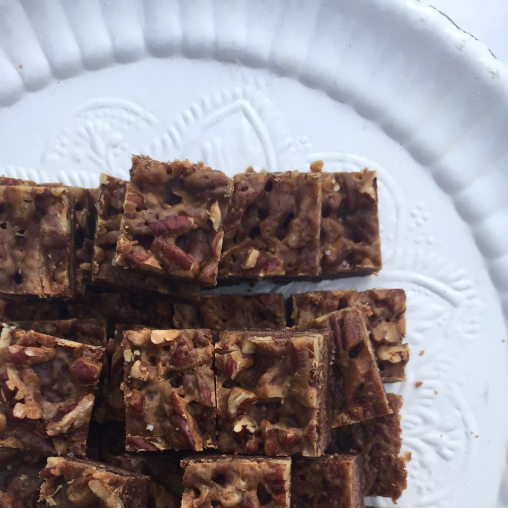 Brownies með saltri karamellu