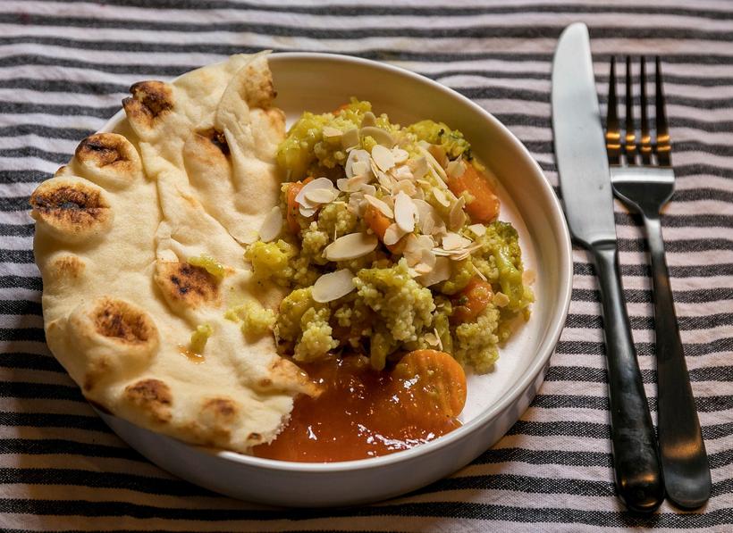 Geggjaður cous cous réttur